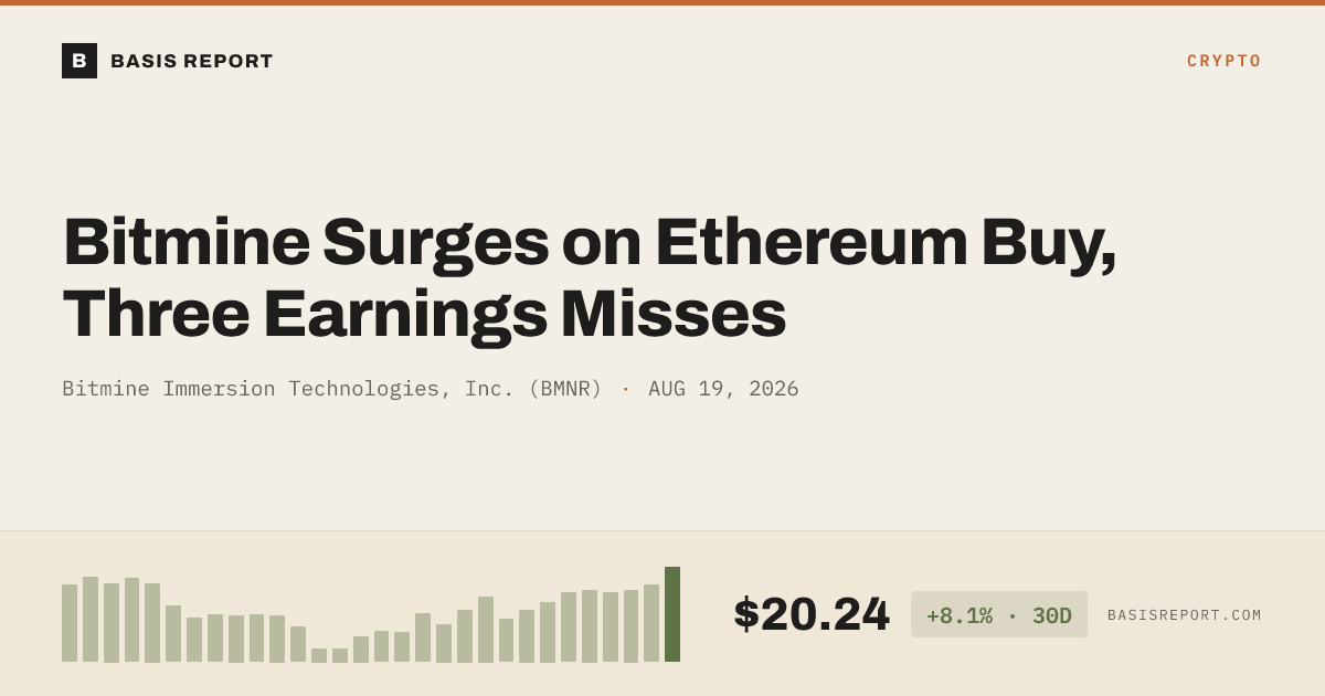 Bitmine Immersion Technologies, Inc. (BMNR) stock analysis