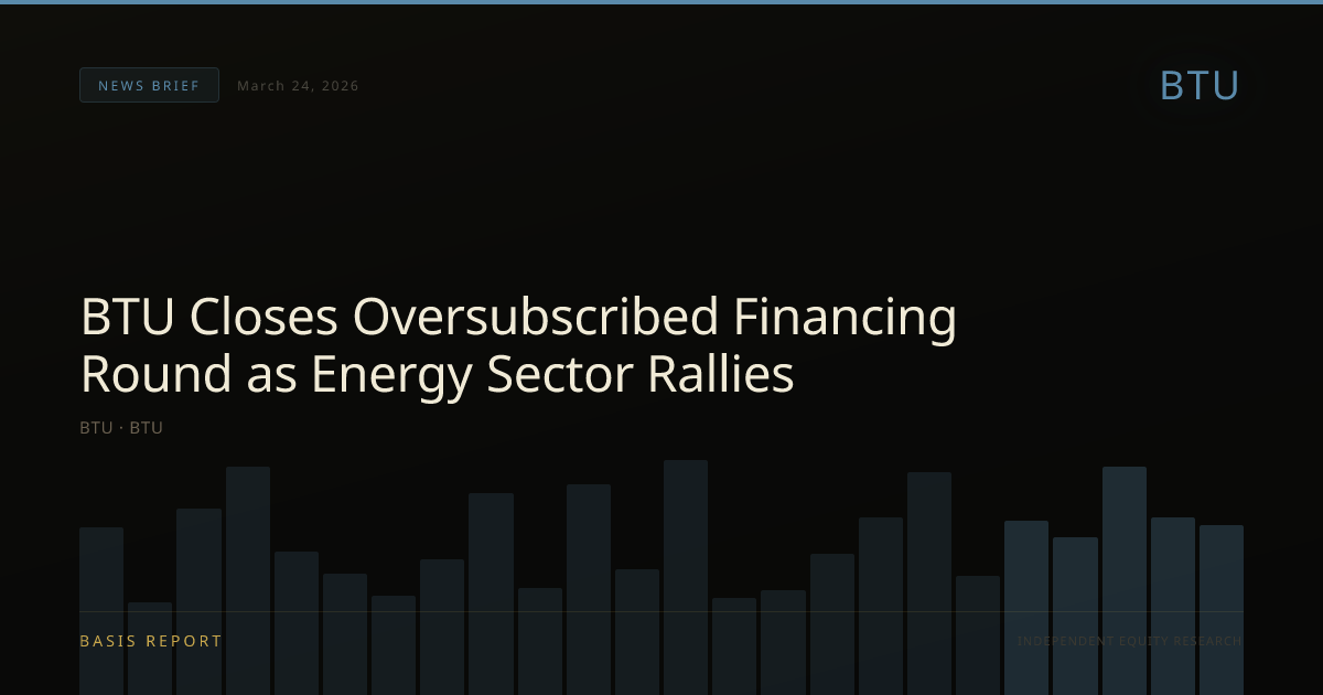 BTU (BTU) — stock analysis