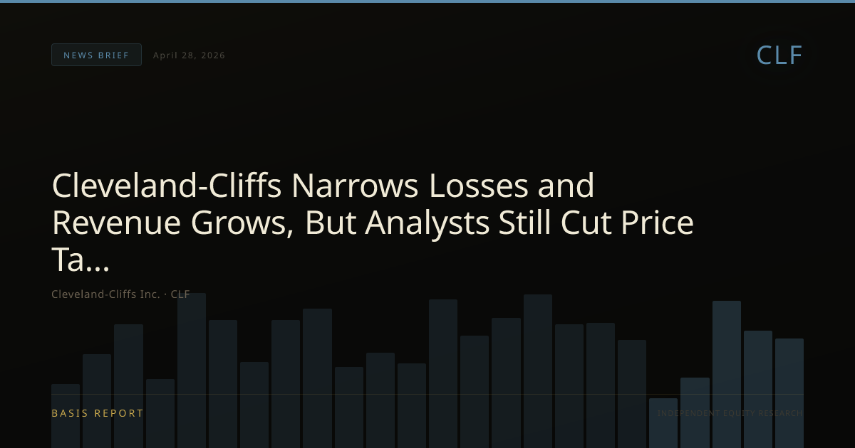 Cleveland-Cliffs Inc. (CLF) — stock analysis