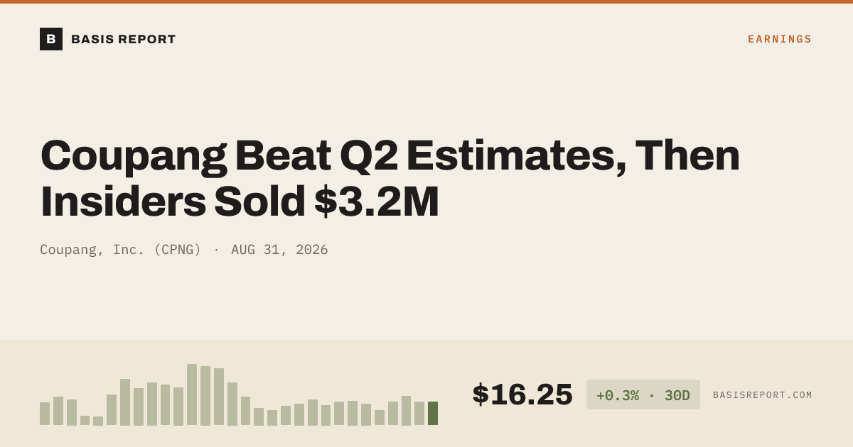 Coupang, Inc. (CPNG) stock analysis