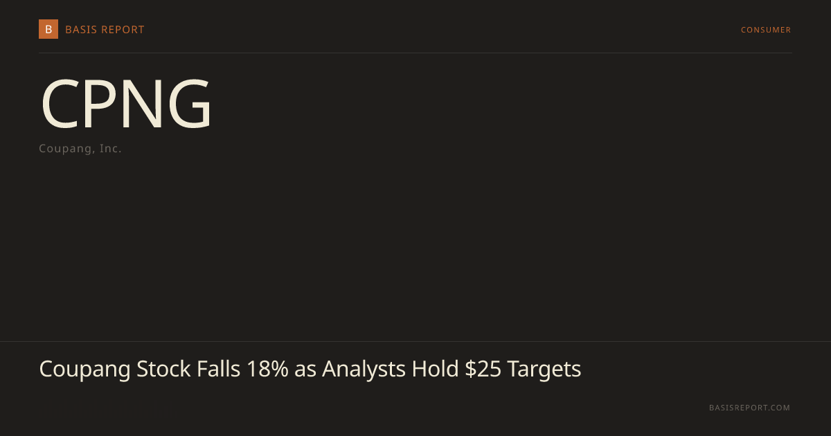 Coupang, Inc. (CPNG) — stock analysis