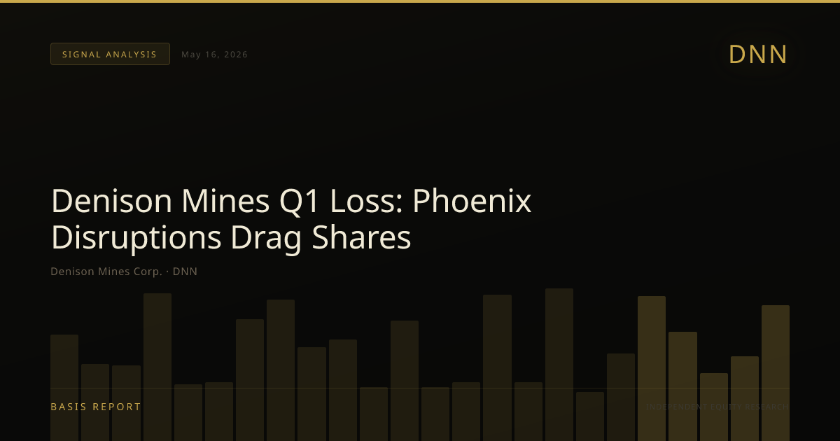 Denison Mines Corp. (DNN) — stock analysis