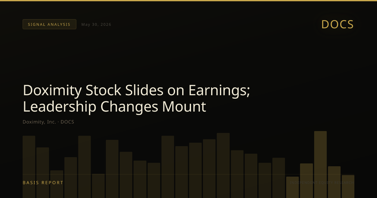 Doximity, Inc. (DOCS) — stock analysis