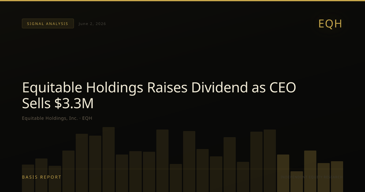 Equitable Holdings, Inc. (EQH) — stock analysis