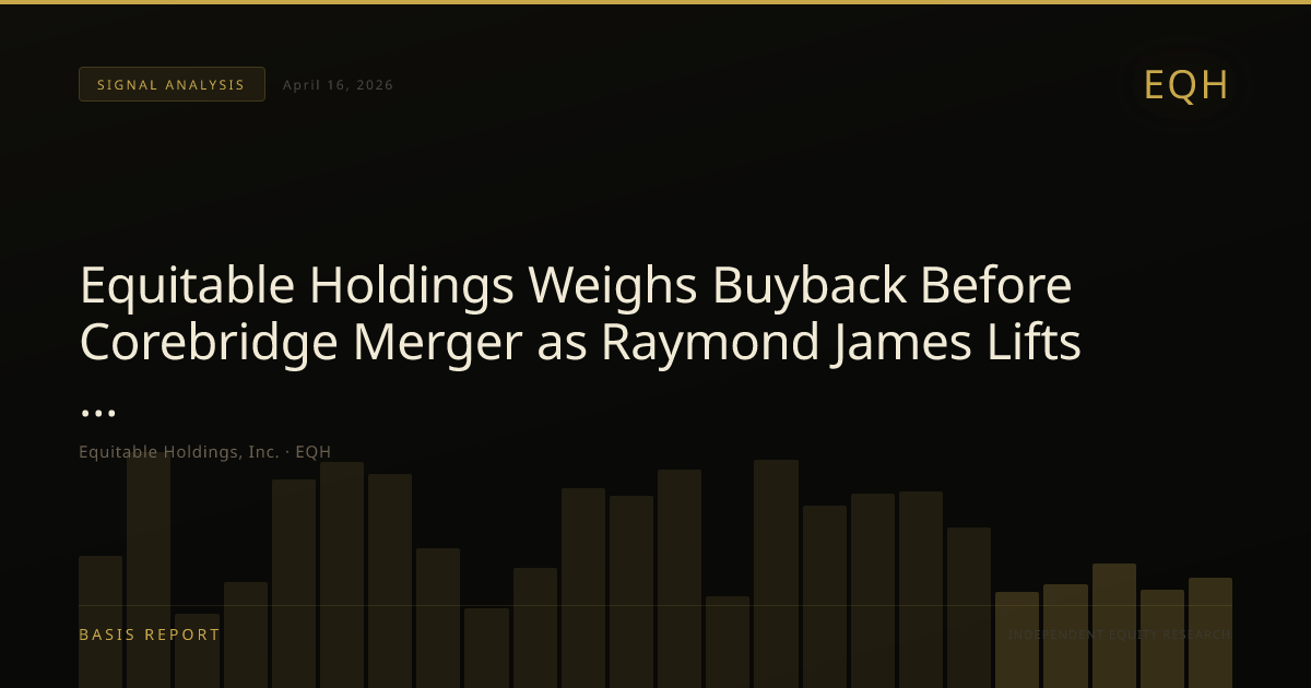 Equitable Holdings, Inc. (EQH) — stock analysis