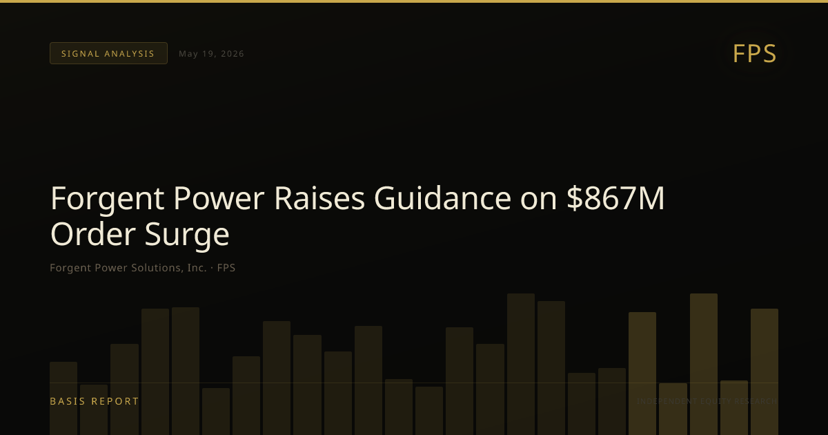 Forgent Power Solutions, Inc. (FPS) — stock analysis