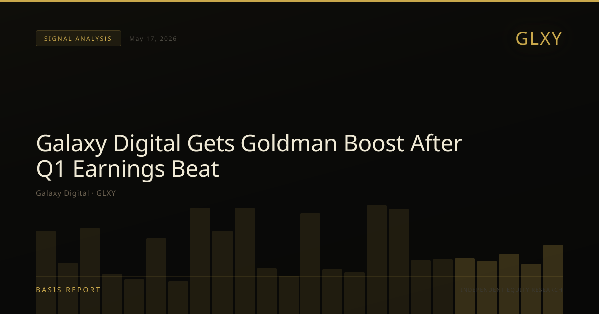 Galaxy Digital (GLXY) — stock analysis
