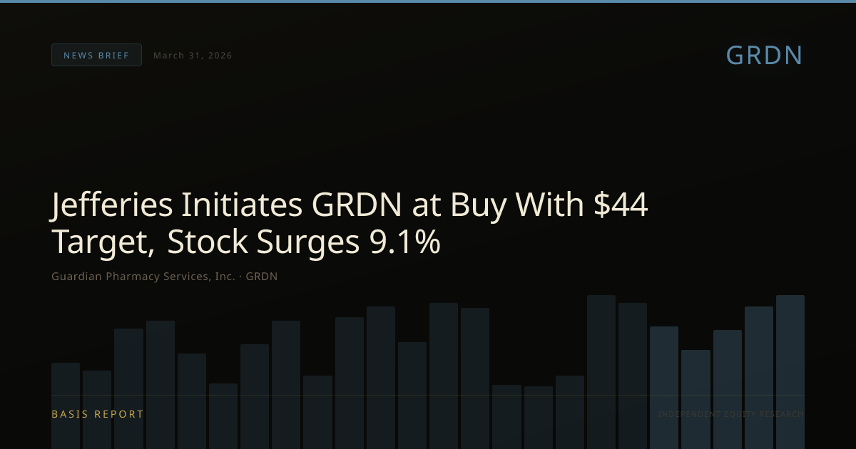 Guardian Pharmacy Services, Inc. (GRDN) — stock analysis