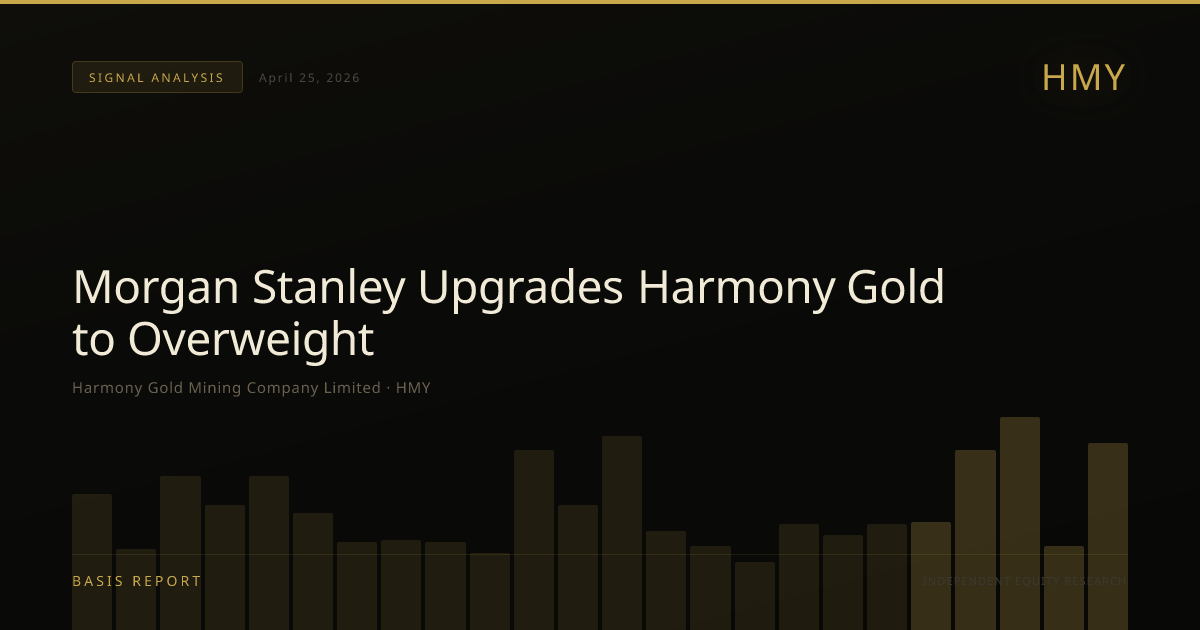 Harmony Gold Mining Company Limited (HMY) — stock analysis