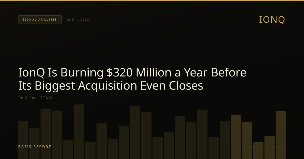 IonQ, Inc. (IONQ) — stock analysis