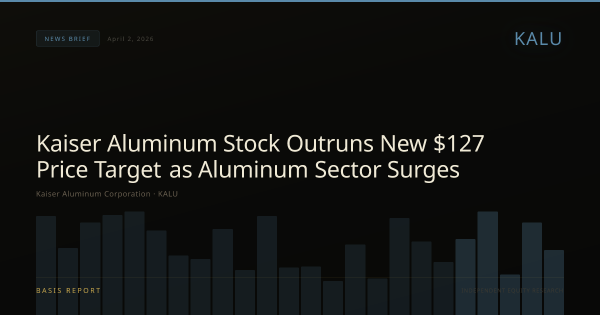 Kaiser Aluminum Corporation (KALU) — stock analysis