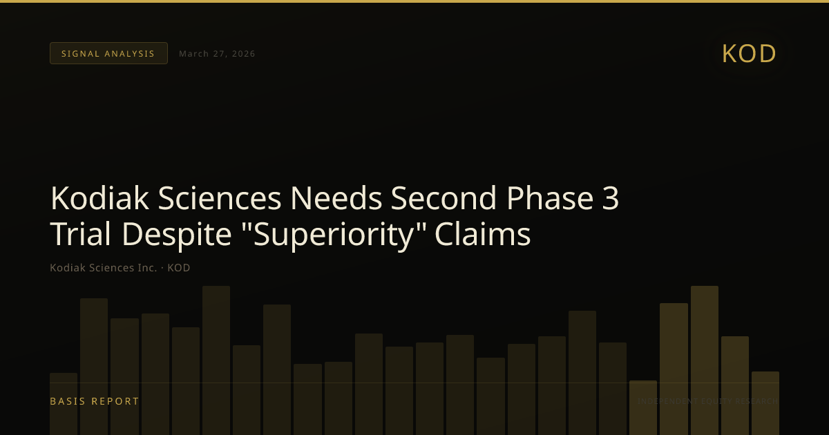 Kodiak Sciences Inc. (KOD) — stock analysis