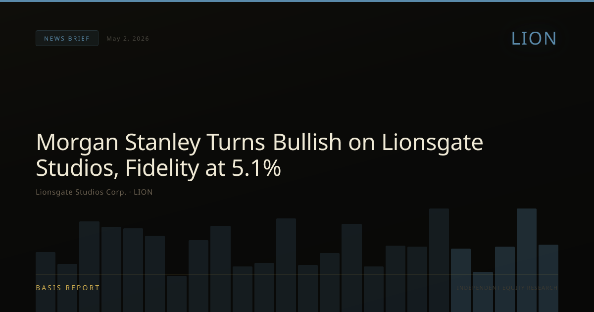 Lionsgate Studios Corp. (LION) — stock analysis