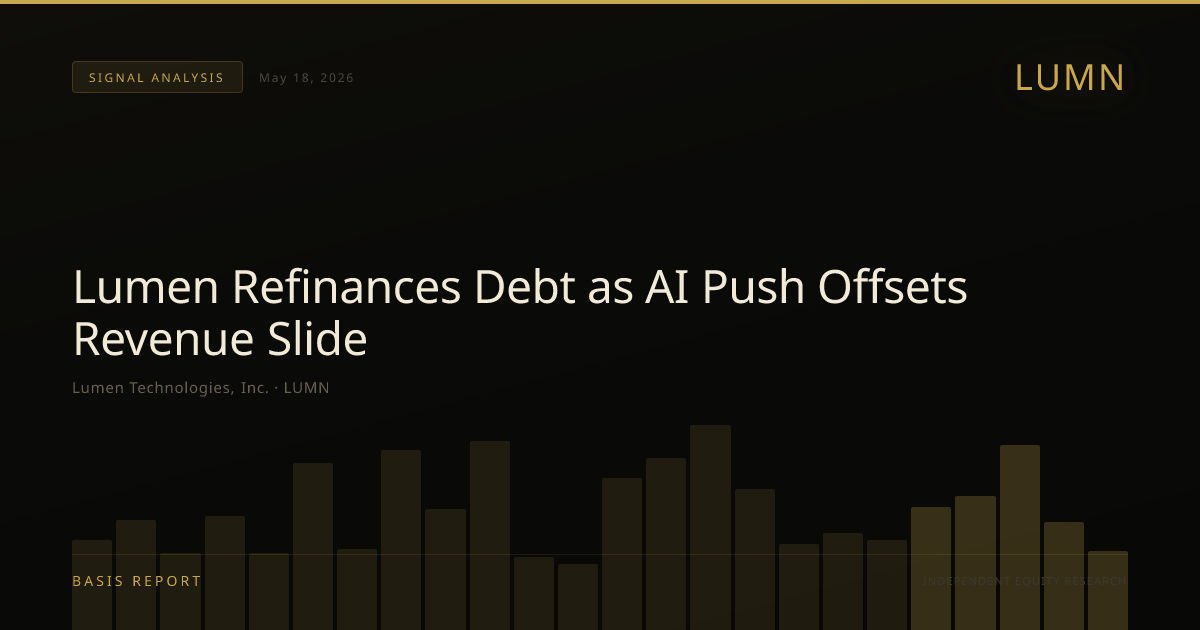 Lumen Technologies, Inc. (LUMN) — stock analysis