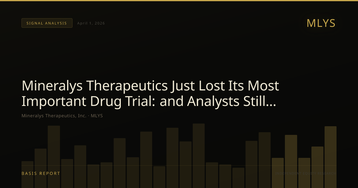 Mineralys Therapeutics, Inc. (MLYS) — stock analysis