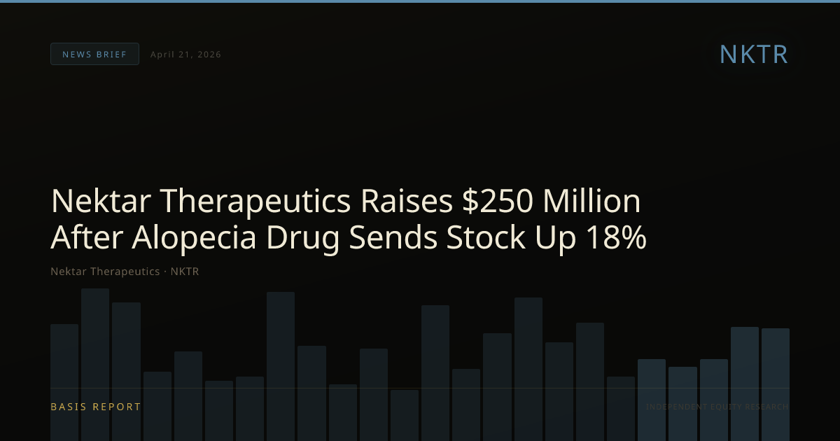 Nektar Therapeutics (NKTR) — stock analysis