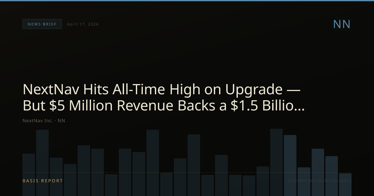 NextNav Inc. (NN) — stock analysis