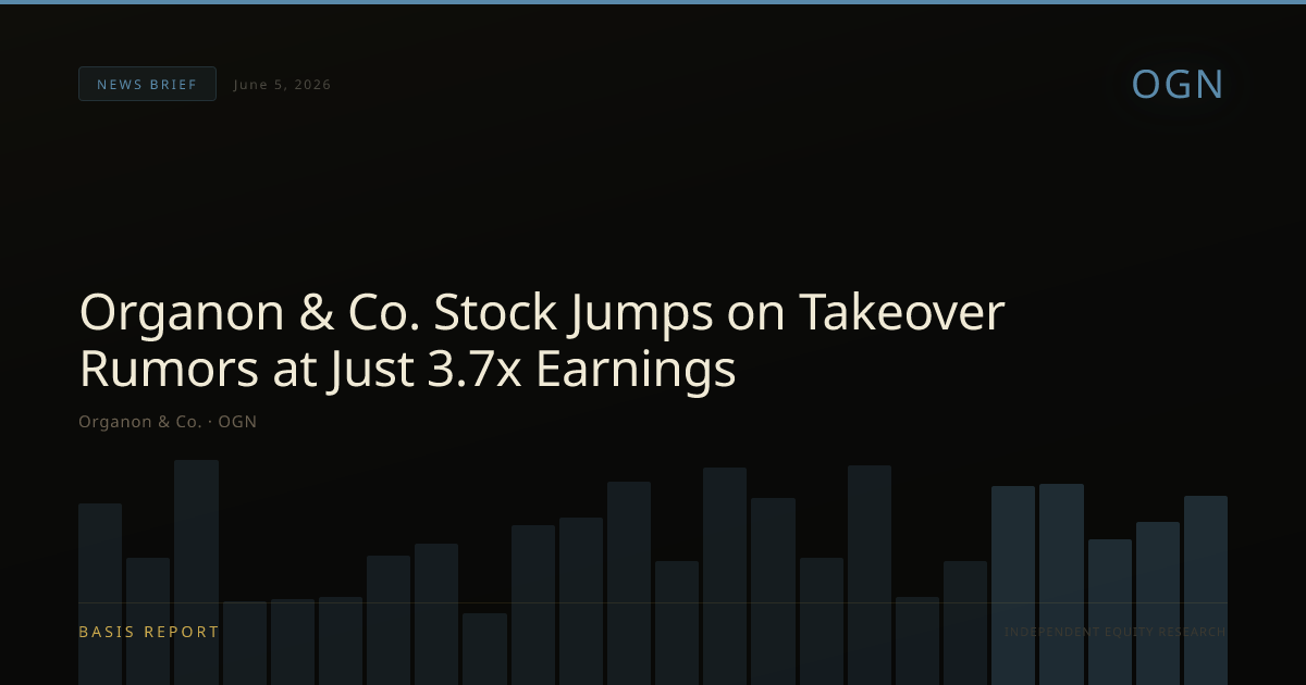 Organon & Co. (OGN) — stock analysis