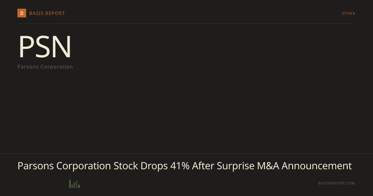 Parsons Corporation (PSN) — stock analysis