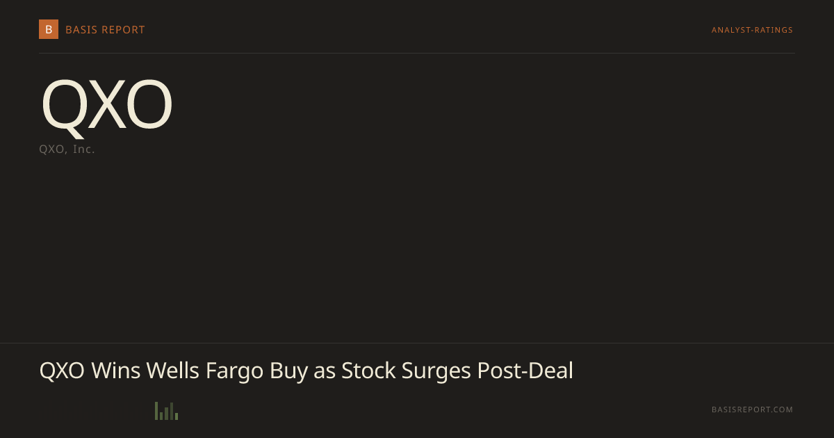 QXO, Inc. (QXO) — stock analysis