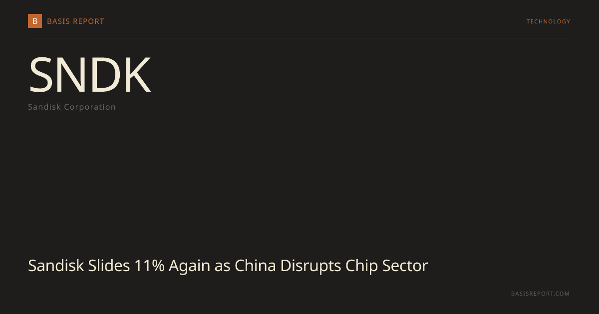 Sandisk Corporation (SNDK) — stock analysis