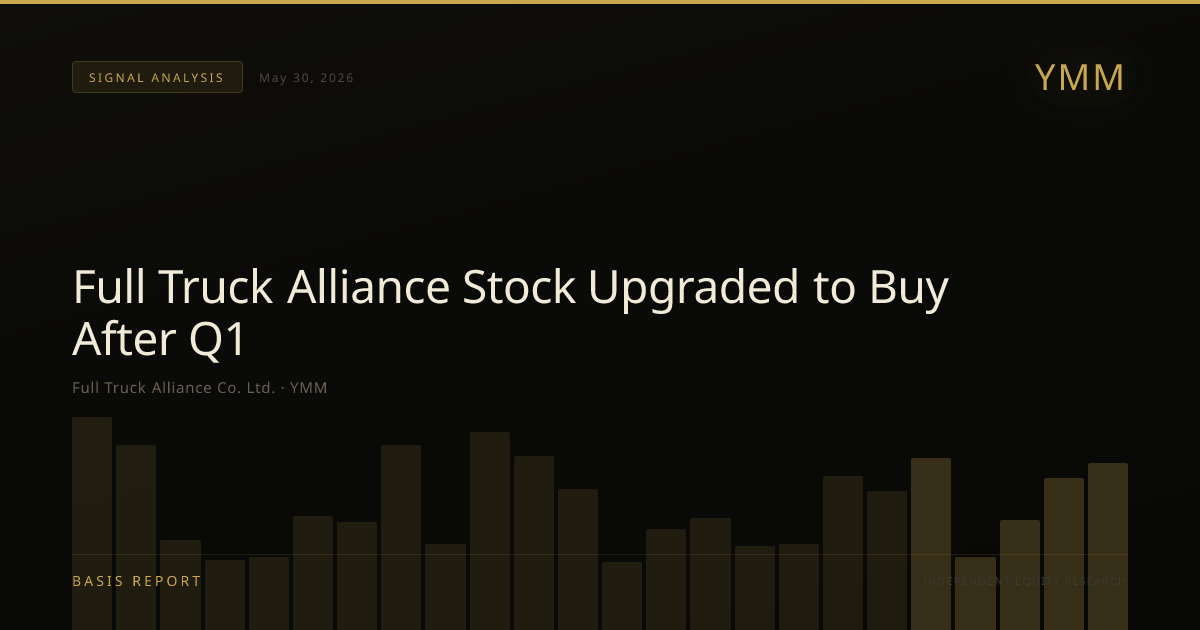 Full Truck Alliance Co. Ltd. (YMM) — stock analysis